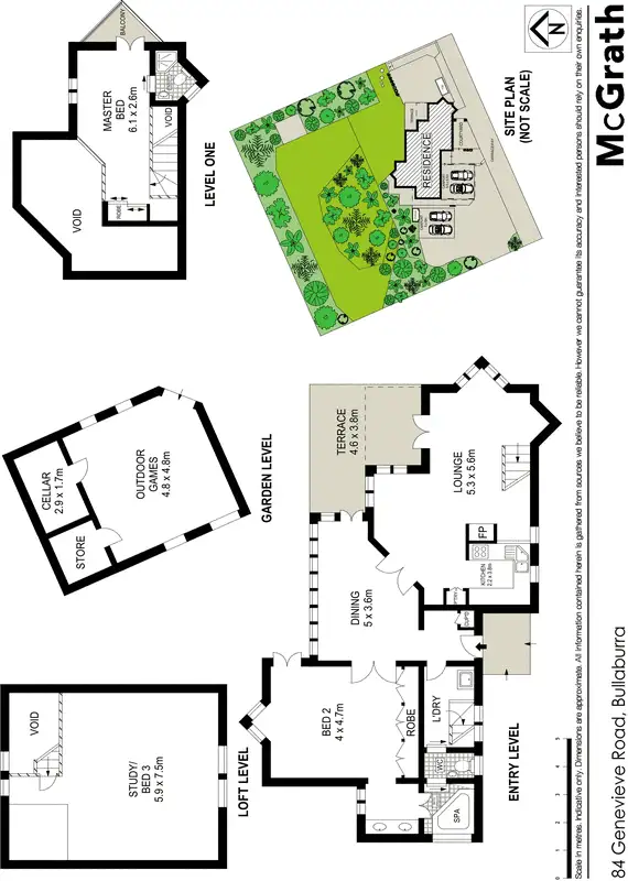 Floorplan of Homely house listing, 84a Genevieve Road, Bullaburra NSW 2784