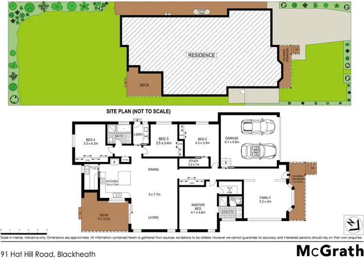 Floorplan of Homely house listing, 91 Hat Hill Road, Blackheath NSW 2785