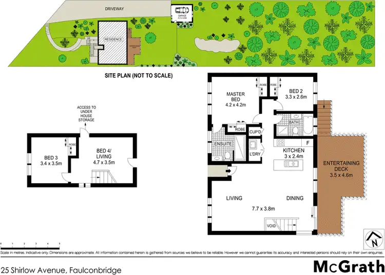 Floorplan of Homely house listing, 25 Shirlow Avenue, Faulconbridge NSW 2776