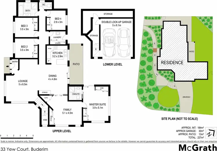 Floorplan of Homely house listing, 33 Yew Court, Buderim QLD 4556