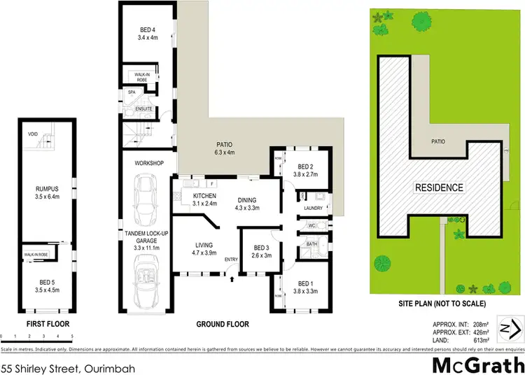 Floorplan of Homely house listing, 55 Shirley Street, Ourimbah NSW 2258