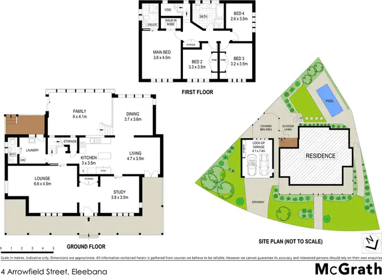 Floorplan of Homely house listing, 4 Arrowfield Street, Eleebana NSW 2282
