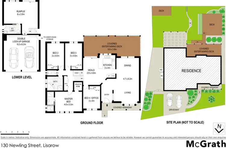Floorplan of Homely house listing, 130 Newling Street, Lisarow NSW 2250