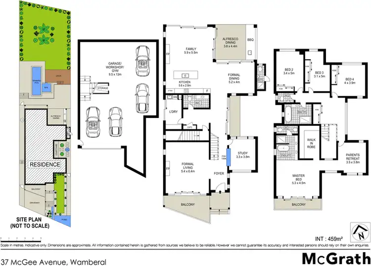 Floorplan of Homely house listing, 37 McGee Avenue, Wamberal NSW 2260