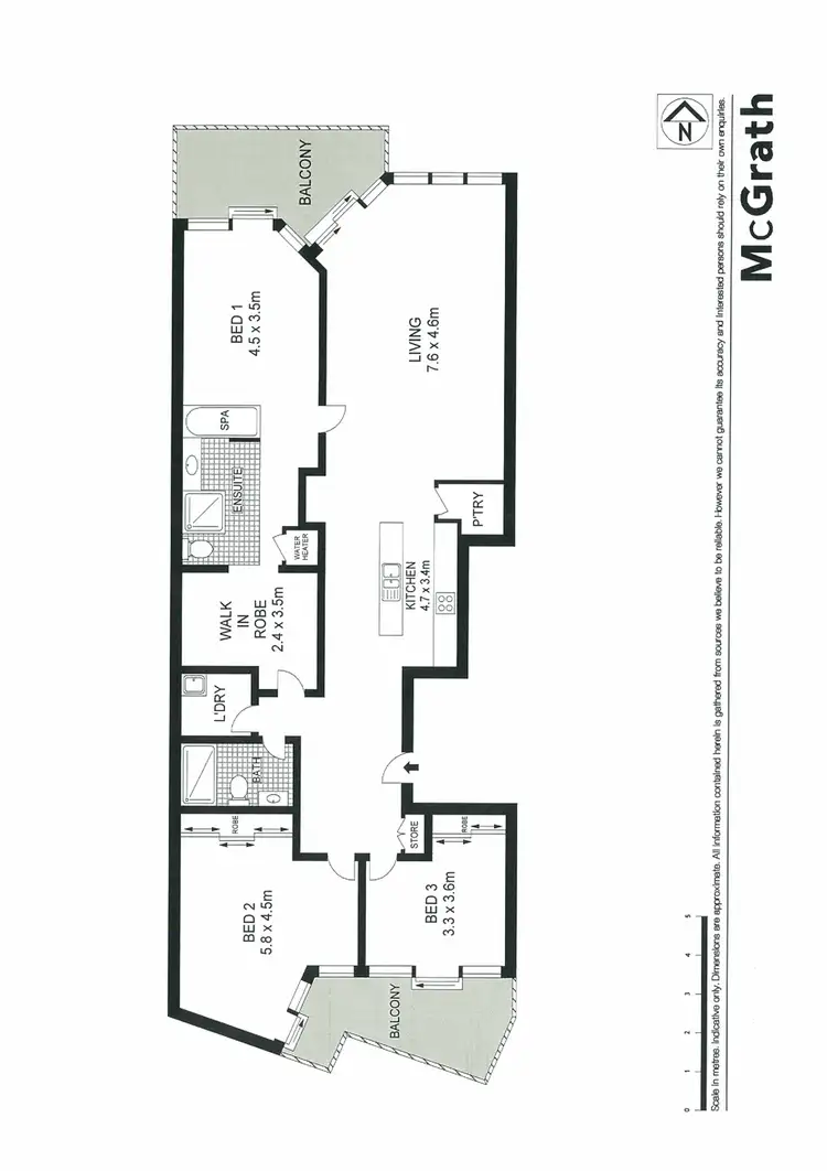 Floorplan of Homely apartment listing, 509/12 William Street, Port Macquarie NSW 2444