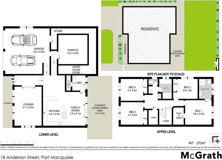 Floorplan of Homely house listing, 18 Anderson Street, Port Macquarie NSW 2444
