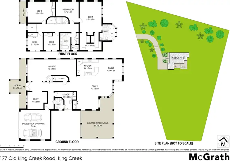 Floorplan of Homely house listing, 177 Old King Creek Road, King Creek NSW 2446