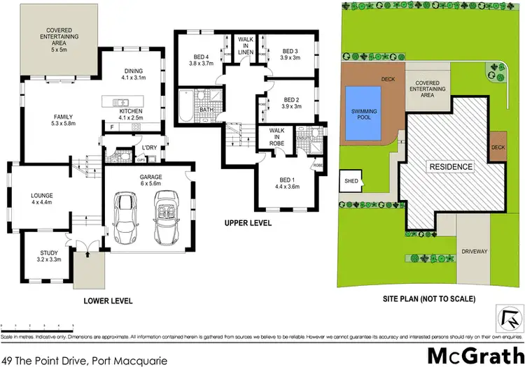 Floorplan of Homely house listing, 49 The Point Drive, Port Macquarie NSW 2444