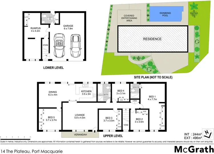 Floorplan of Homely house listing, 14 The Plateau, Port Macquarie NSW 2444