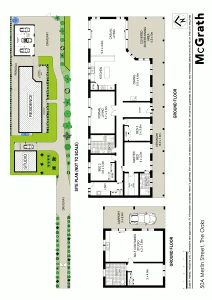 Floorplan of Homely house listing, 50A Merlin Street, The Oaks NSW 2570