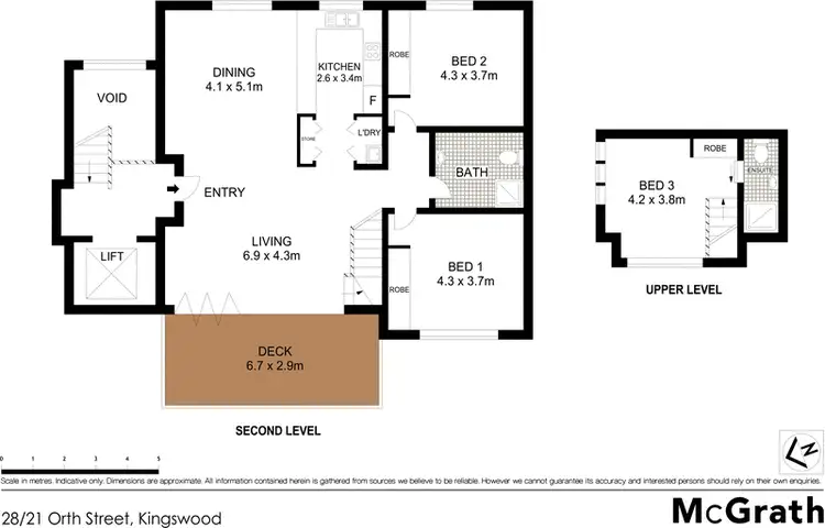 Floorplan of Homely apartment listing, 28/21 Orth Street, Kingswood NSW 2747