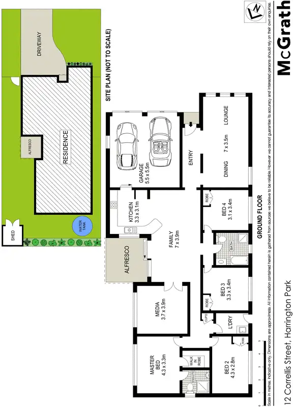 Floorplan of Homely house listing, 12 Correllis Street, Harrington Park NSW 2567