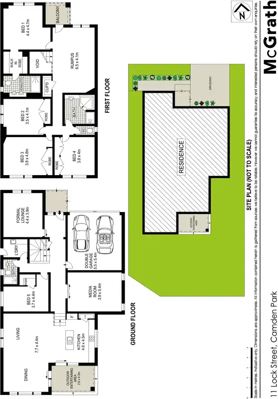 Floorplan of Homely house listing, 11 Lock Street, Camden Park NSW 2570