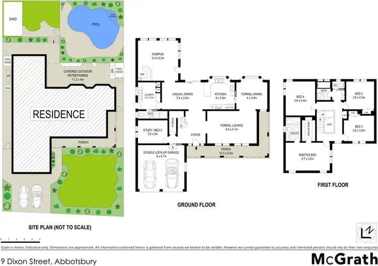 Floorplan of Homely house listing, 9 Dixon Street, Abbotsbury NSW 2176