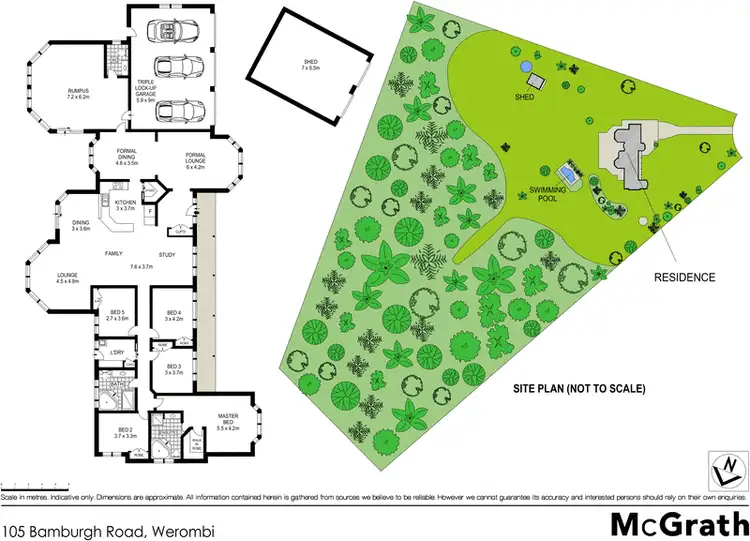 Floorplan of Homely house listing, 105 Bamburgh Road, Werombi NSW 2570