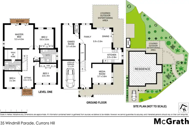 Floorplan of Homely house listing, 35 Windmill Parade, Currans Hill NSW 2567