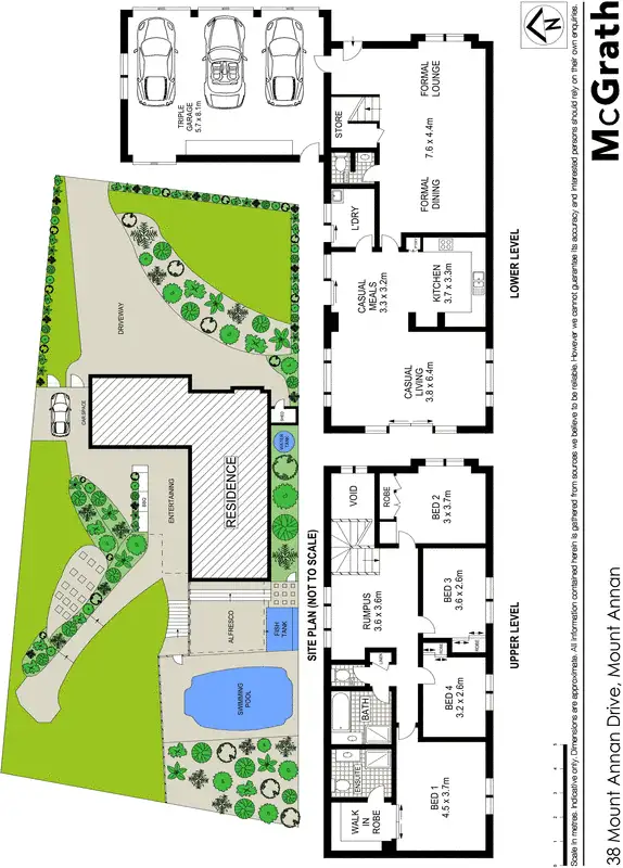 Floorplan of Homely house listing, 38 Mount Annan Drive, Mount Annan NSW 2567