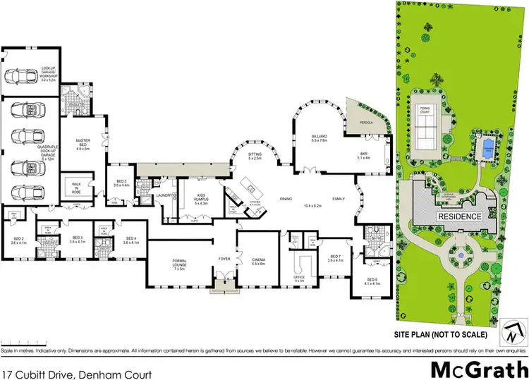 Floorplan of Homely house listing, 17 Cubitt Drive, Denham Court NSW 2565