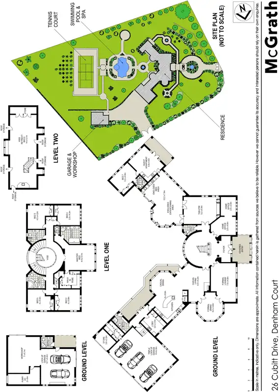 Floorplan of Homely house listing, 26 Cubitt Drive, Denham Court NSW 2565