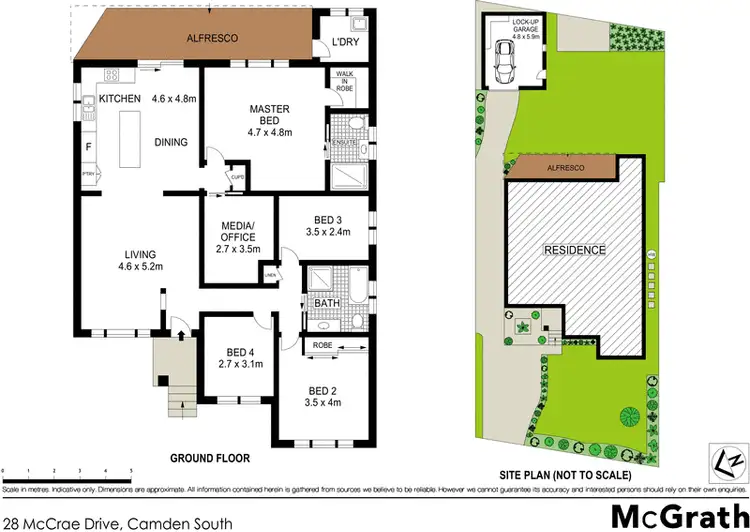 Floorplan of Homely house listing, 28 McCrae Drive, Camden South NSW 2570