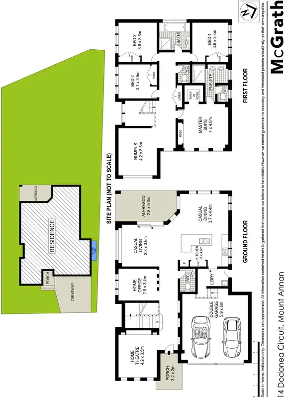 Floorplan of Homely house listing, 14 Dodonea Circuit, Mount Annan NSW 2567