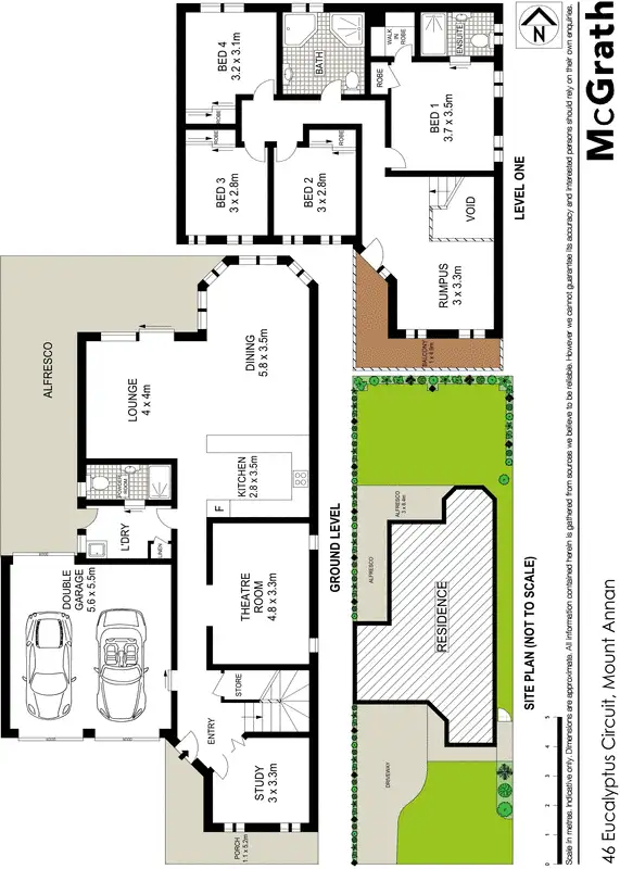Floorplan of Homely house listing, 46 Eucalyptus Circuit, Mount Annan NSW 2567