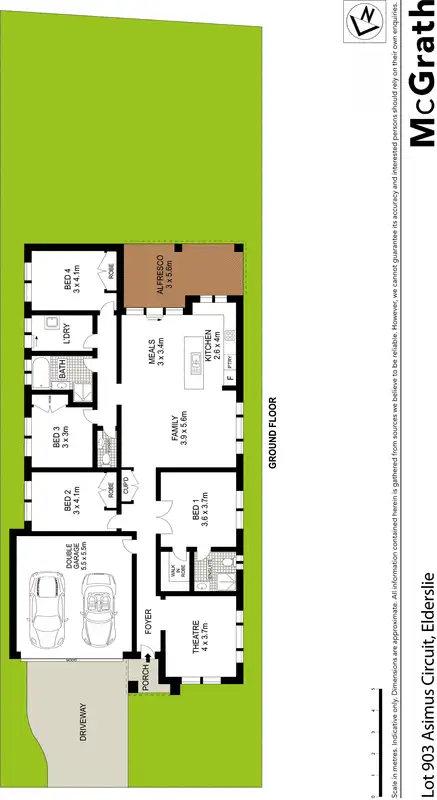 Floorplan of Homely house listing, Lot 903 Asimus Circuit, Elderslie NSW 2570