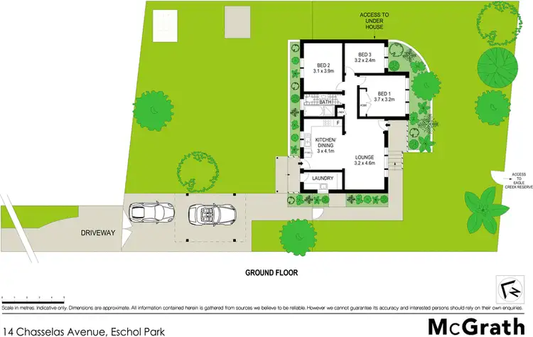 Floorplan of Homely house listing, 14 Chasselas Avenue, Eschol Park NSW 2558