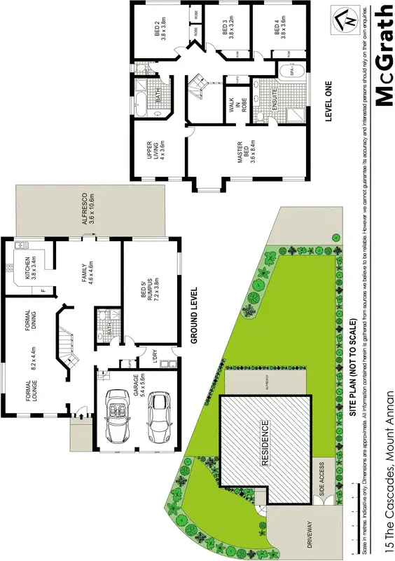 Floorplan of Homely house listing, 15 The Cascades, Mount Annan NSW 2567