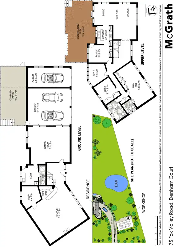 Floorplan of Homely house listing, 75 Fox Valley Road, Denham Court NSW 2565