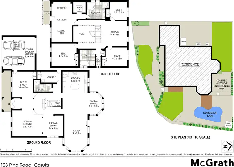 Floorplan of Homely house listing, 123 Pine Road, Casula NSW 2170