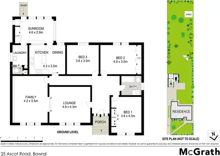 Floorplan of Homely house listing, 25 Ascot Road, Bowral NSW 2576
