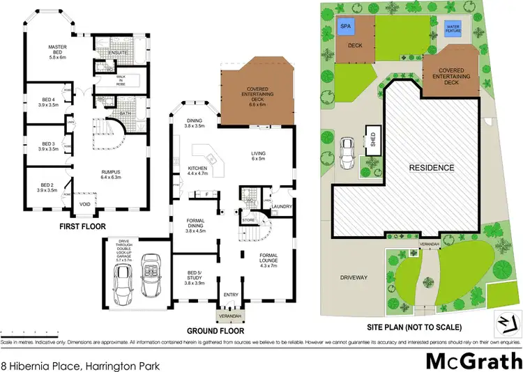 Floorplan of Homely house listing, 8 Hibernia Place, Harrington Park NSW 2567