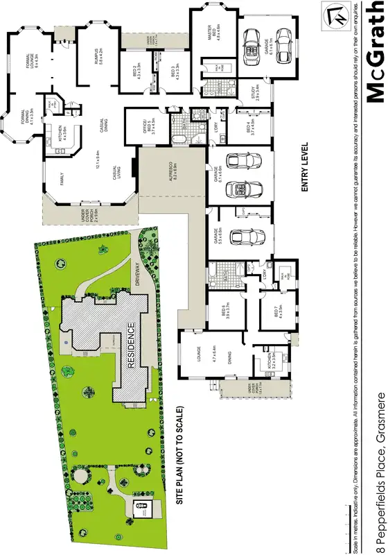 Floorplan of Homely house listing, 8 Pepperfields Place, Grasmere NSW 2570