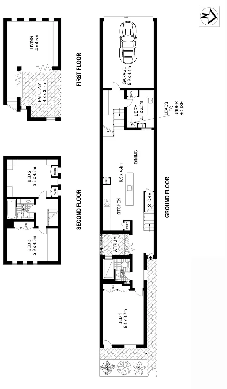Floorplan of Homely house listing, 16 Junction Street, Woollahra NSW 2025