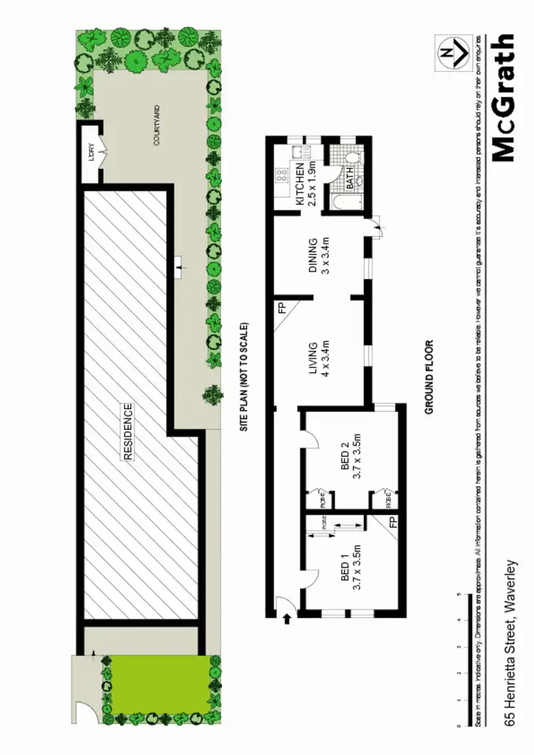 Floorplan of Homely house listing, 65 Henrietta Street, Waverley NSW 2024
