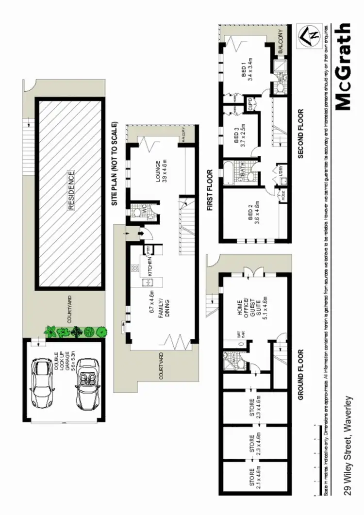 Floorplan of Homely house listing, 29 Wiley Street, Waverley NSW 2024