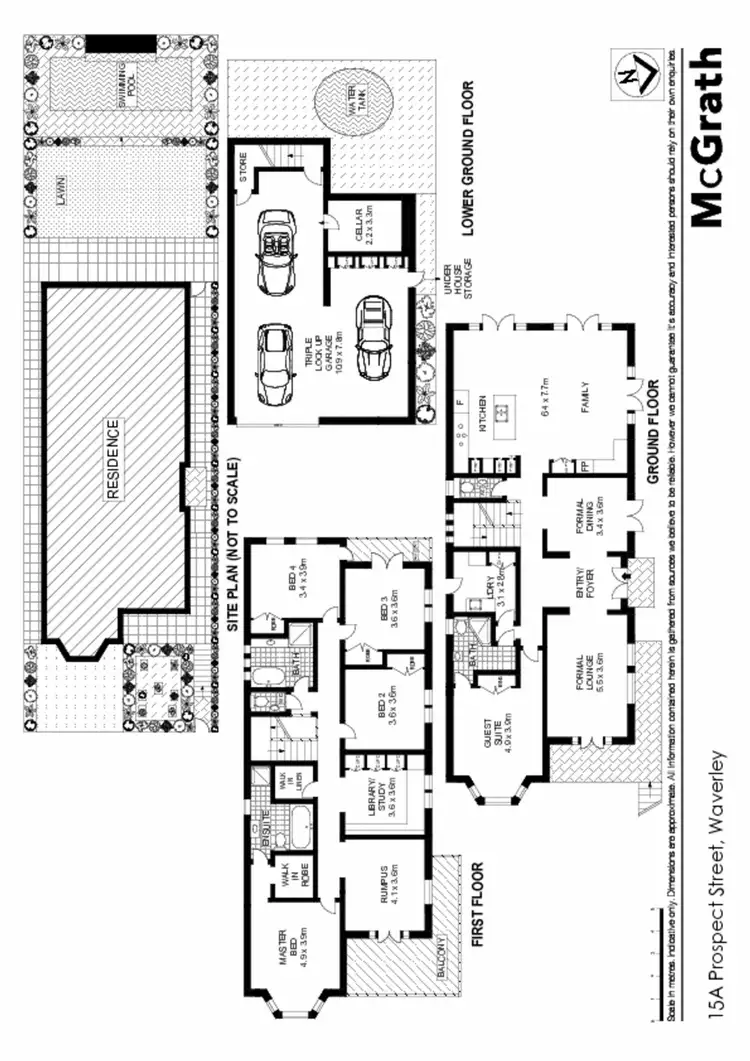 Floorplan of Homely house listing, 15A Prospect Street, Waverley NSW 2024