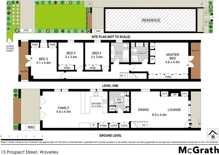 Floorplan of Homely house listing, 15 Prospect Street, Waverley NSW 2024
