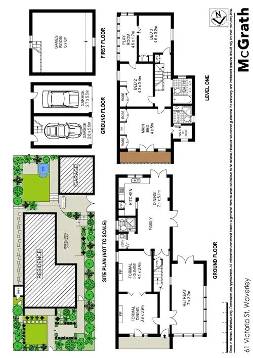 Floorplan of Homely house listing, 61 Victoria Street, Waverley NSW 2024