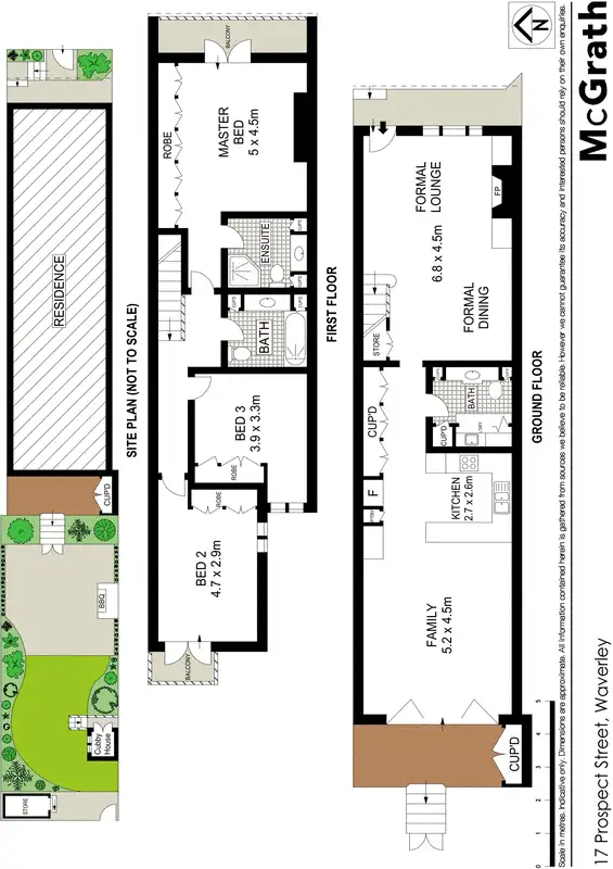 Floorplan of Homely house listing, 17 Prospect Street, Waverley NSW 2024