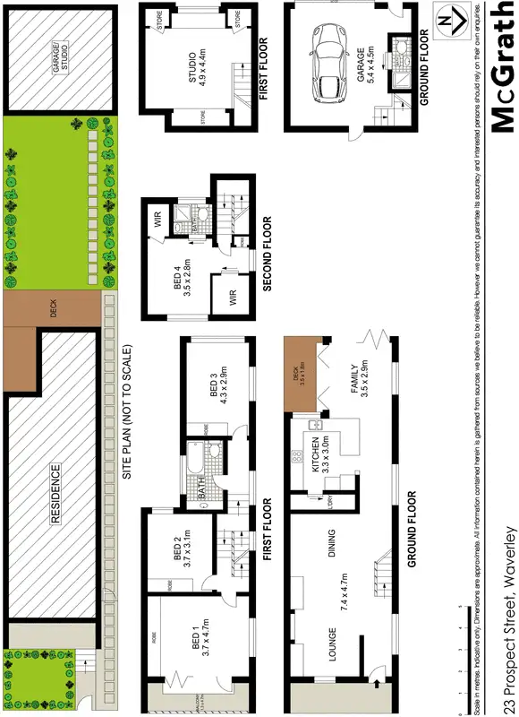 Floorplan of Homely house listing, 23 Prospect Street, Waverley NSW 2024