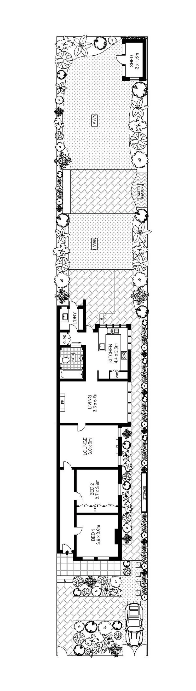 Floorplan of Homely house listing, 19 Russell Street, Vaucluse NSW 2030