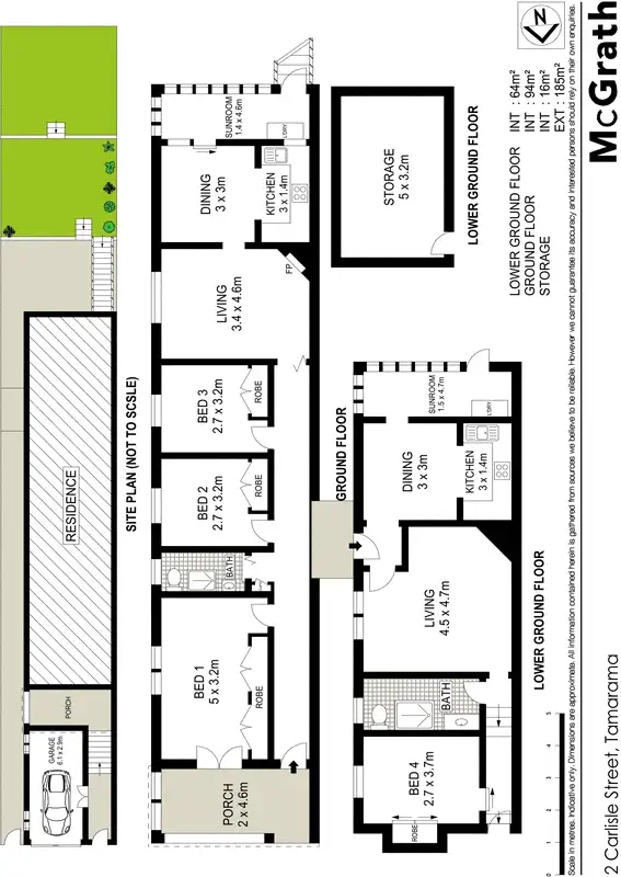 Floorplan of Homely house listing, 2 Carlisle Street, Tamarama NSW 2026
