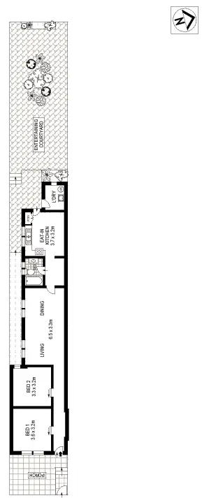 Floorplan of Homely house listing, 21 Tasman Street, Tamarama NSW 2026