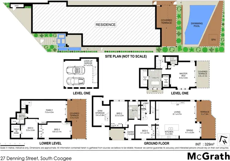 Floorplan of Homely house listing, 27 Denning Street, South Coogee NSW 2034