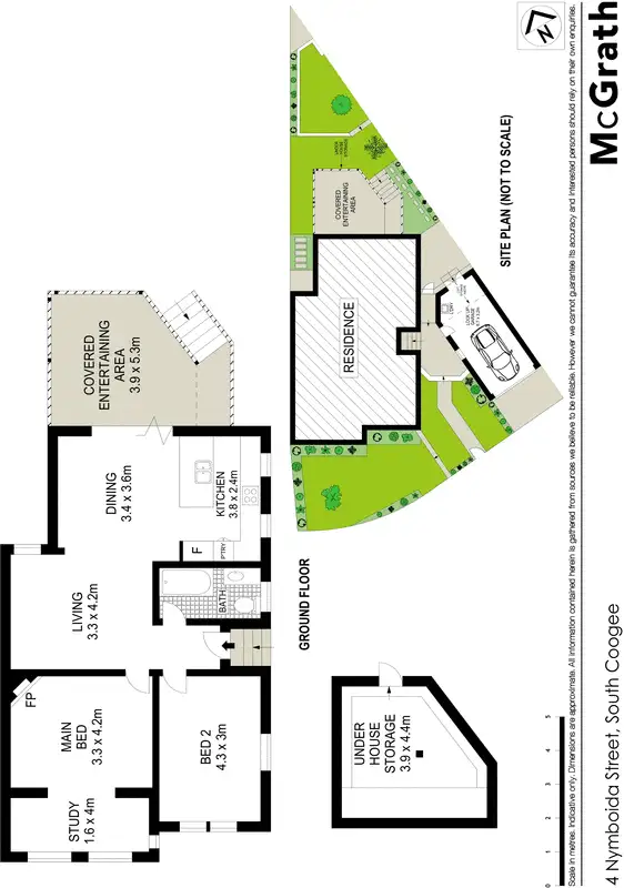 Floorplan of Homely house listing, 4 Nymboida Street, South Coogee NSW 2034