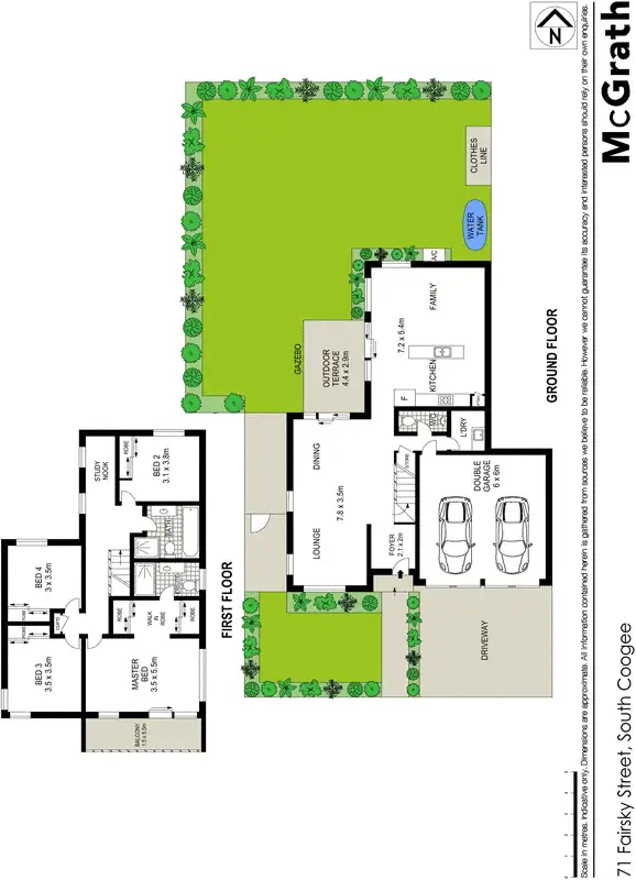Floorplan of Homely house listing, 71 Fairsky Street, South Coogee NSW 2034