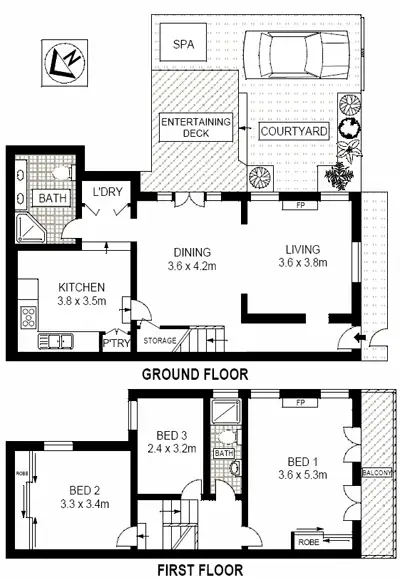 Floorplan of Homely house listing, 42 Lansdowne Street, Surry Hills NSW 2010