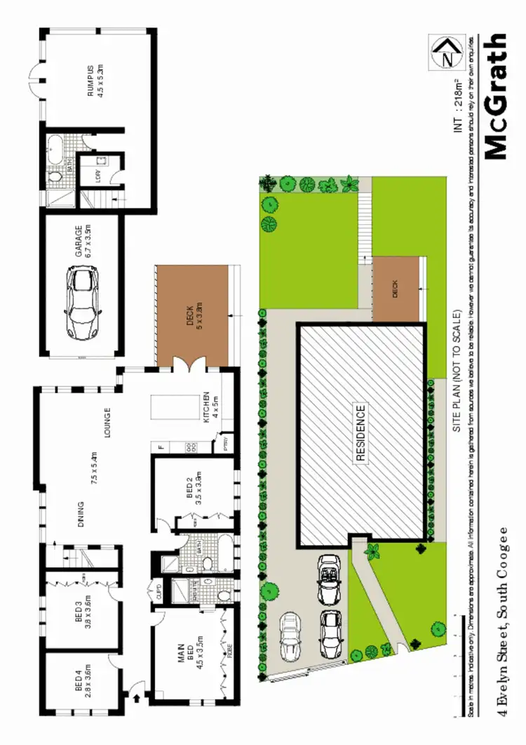 Floorplan of Homely house listing, 4 Evelyn Street, South Coogee NSW 2034